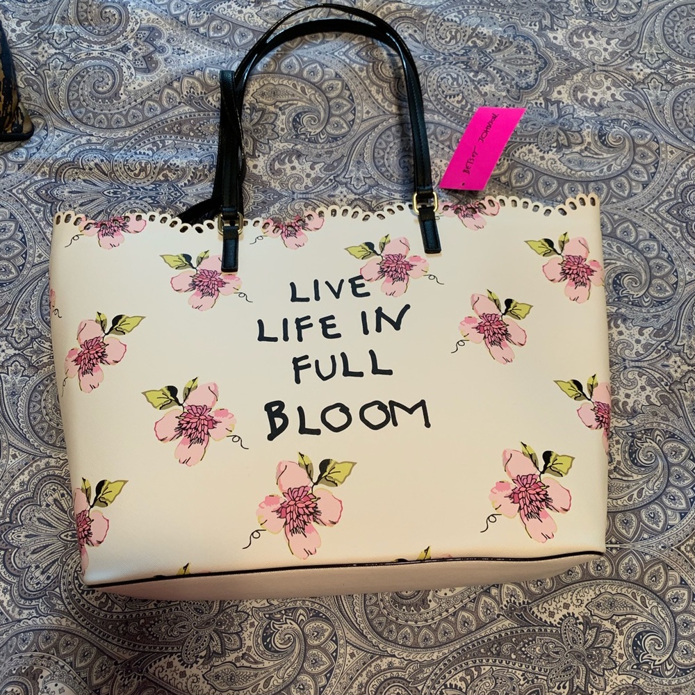 New Betsey Johnson Tote!!